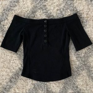 Free People Off the Shoulder Top